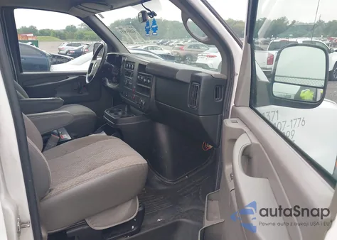 2015 Chevrolet Express 2500 Work Van from USA, damaged, VIN 1GCWGFCF1F1156818